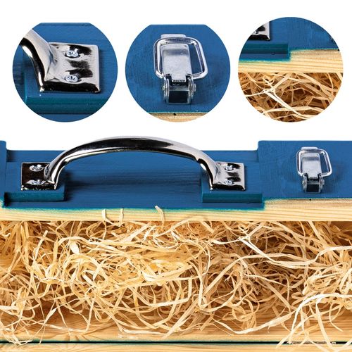 PREZENT DLA INFORMATYKA Biurowego - Masywna Skrzynka na Alkohol + akcesoria na Arena.pl