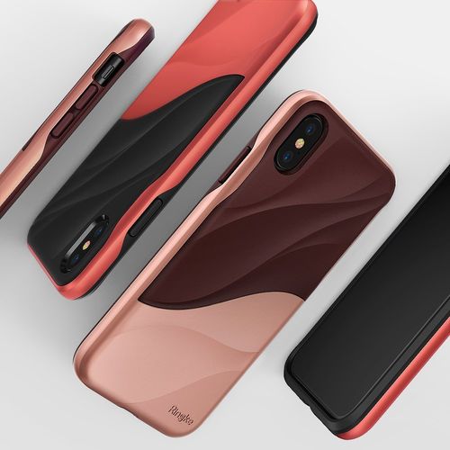 CASE ETUI CASE RINGKE WAVE IPHONE X + SZKŁO 0.15MM na Arena.pl