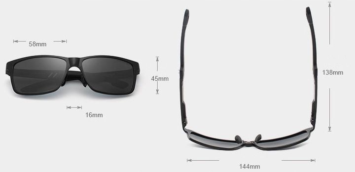 OKULARY PRZECIWSŁONECZNE KINGSEVEN POLARYZACJA nerdy aluminiowe N7180 zdjęcie 7