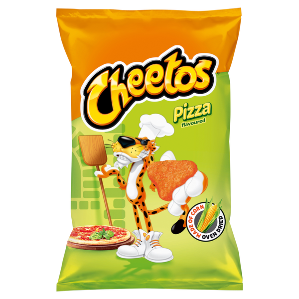 Cheetos Chrupki kukurydziane o smaku pizzy 85 g zdjęcie 1