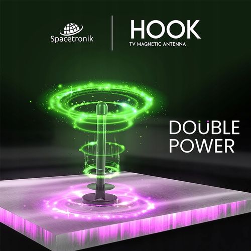 Antena DVB-T2 do Telewizji naziemnej Aktywna TV pokojowa 30 dB 4K LTE na Arena.pl