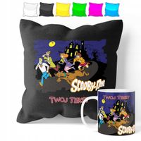 ZESTAW: KUBEK + POSZEWKA - SCOOBY DOO - PREZENT WIELE WZORÓW + IMIĘ