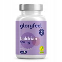 WALERIANA na sen i uspokojenie 500mg - 400 tabletek gloryfeel
