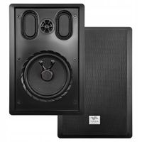 2X GŁOŚNIKI ŚCIENNE KOLUMNY STEREO TAGA HARMONY TOW-180F V.2 PARA BLACK CZA