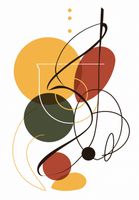 Plakat 68x98cm Taniec Form i Barw