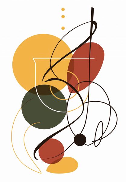 Plakat 68x98cm Taniec Form i Barw zdjęcie 1