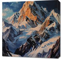Obraz 70x70cm Górki Majestat Chwil