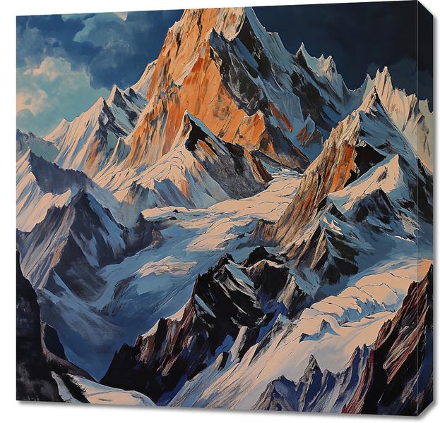 Obraz 70x70cm Górki Majestat Chwil zdjęcie 1