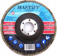 TARCZA LAMELKOWA LISTKOWA SZLIFOWANIA 125 GR 80 MF