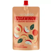 OWOLOVO MUS JABŁKO-BRZOSKWINIA 200G