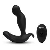 b-vibe prostate 360 czarny - model zdalny, obrot i wibracje