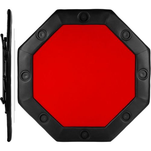 Stół do pokera - czerwony M57304 na Arena.pl
