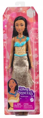 Lalka Disney Princess Księżniczka Pocahontas 28 cm w błyszczącej Sukience na Arena.pl