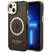 Etui Guess do iPhone 15 Plus, iPhone 14 Plus, Czarny, MagSafe