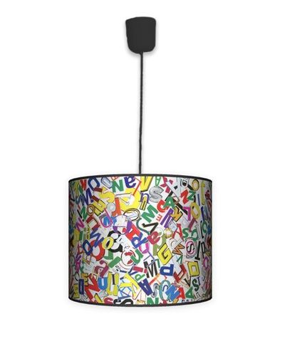 Lampa wisząca mała - LITERY na Arena.pl