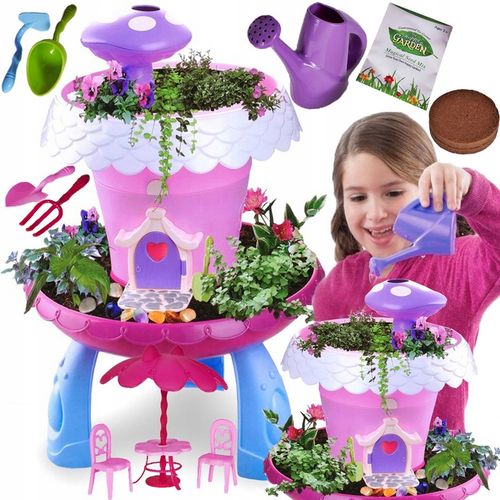 MAGICZNY OGRÓD UPRAWA ROŚLIN DOMEK KWIATÓW OGRÓDEK WRÓŻEK NÓŻKI ŚWIECI GRA na Arena.pl