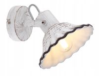 KINKIET LAMPA ŚCIENNA GLOBO JOWITA 54050-1 BIAŁY