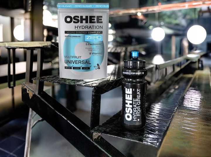 OSHEE Hydration Zero Sugar proszek Multifruit 630 g zdjęcie 4