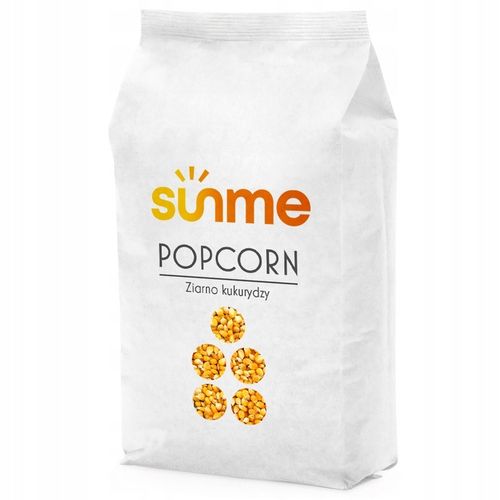 Kukurydza POPCORN 5 kg do prażenia ZIARNO 5000g bez soli PREMIUM JAKOŚĆ 5kg na Arena.pl