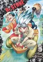 Manga o kamiennym świecie sile nauki i ratowaniu ludzkości Dr. Stone Tom 8