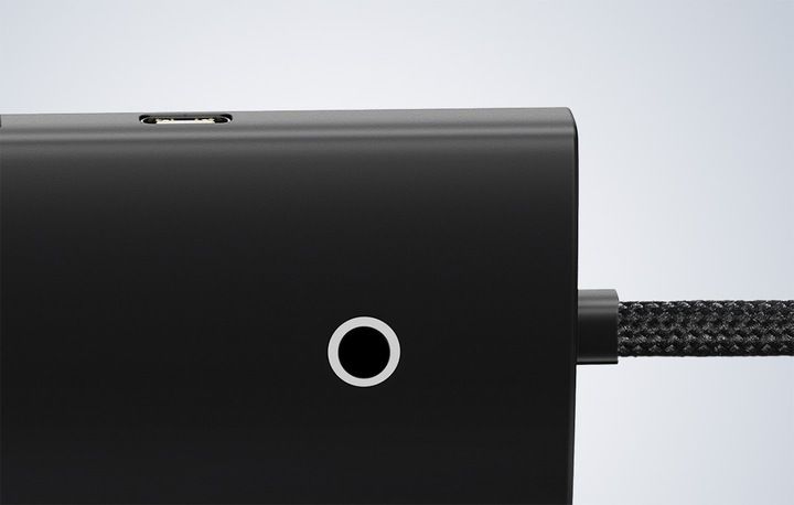 BASEUS SZYBKA UNIWERSALNA LEKKA STACJA HUB 4W1 USB DO 4X USB 3.0 5GB/S 5V zdjęcie 3