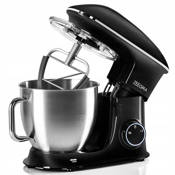 ROBOT kuchenny planetarny WIELOFUNKCYJNY MIKSER 2200W DUŻA misa 6,5L Zeegma zdjęcie 2