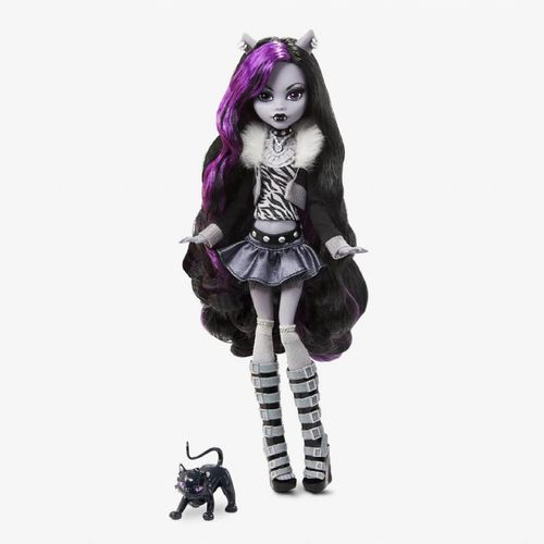 LALKA MONSTER HIGH REEL DRAMA Clawdeen Wolf + kot Crescento na Arena.pl