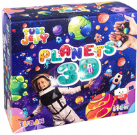TUBAN TUBI JELLY PLANETY 3D KREATYWNY ZESTAW EKSPERYMENTÓW DIY KOSMOS
