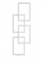 Grzejnik dekoracyjny MANTRA IV 1280x450 BIAŁY POŁYSK