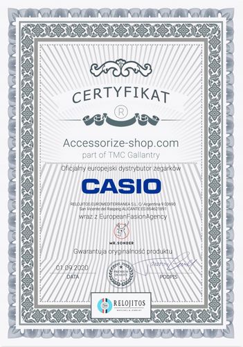 Zegarek CASIO MTPB310L9AVEF. Kwarcowy, Kolor biały. Unisex. na Arena.pl