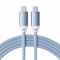 SATECHI KABEL USB-C DO USB-C 100W 2M NIEBIESKI SZYBKIE ŁADOWANIE