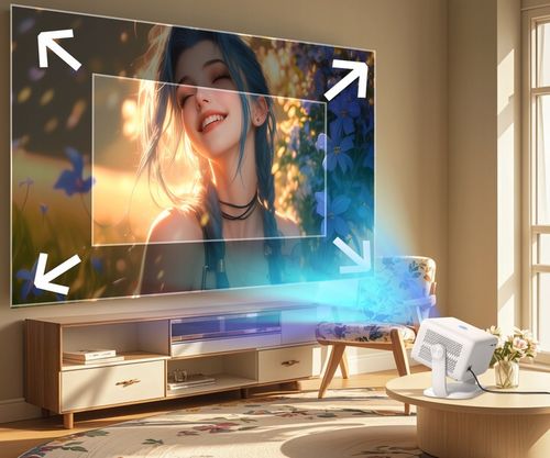 Projektor MAGCUBIC L018 4K 1080p Android TV WiFi Głośnik Bluetooth LED na Arena.pl