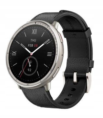 Smartwatch AMAZFIT Active 2 NFC Czarno-srebrny na Arena.pl