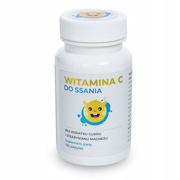 VISANTO Witamina C do ssania dla dzieci 100 tab zdjęcie 1