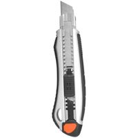 NÓŻ, NOŻYK Z OSTRZEM ŁAMANYM ALU-6X PREMIUM 18MM + 6 OSTRZY - E-400-0416