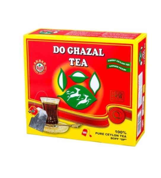 Czarna herbata Do Ghazal 100 torebek zdjęcie 3