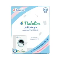 Eko listki do prania kwiatowe 40 prań NATULIM
