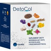 DETOCOL - NATURALNE WSPARCIE W DIECIE OCZYSZCZAJĄCEJ! COLWAY 90 KAPSUŁEK