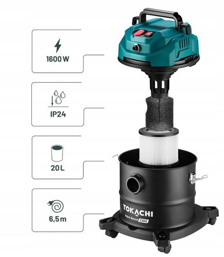 MOCNY ODKURZACZ PIORĄCY 4W1 WĄSKA SSAWKA DO PRANIA TAPICERKI DYWANÓW 2200 na Arena.pl