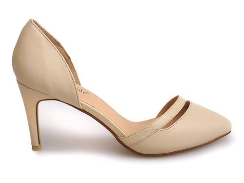 ODKRYTE SZPILKI 50737 BEŻOWY 36 na Arena.pl