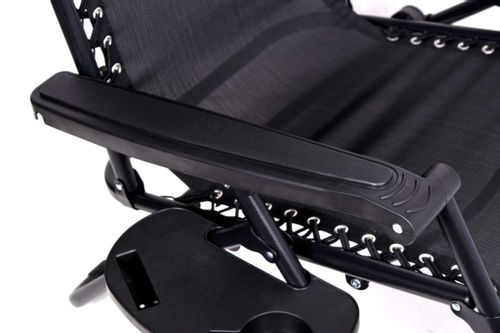 Leżak ogrodowy Orion Zero Gravity czarny na Arena.pl