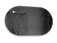 Lustro LED Łazienkowe Podświetlane 90x100 HAMBURG