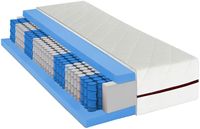 Materac 90x200 pocket kieszeniowy BLANCO 7 stref 20 cm H3 dwustronny