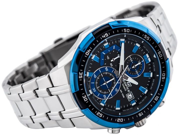 MĘSKI ZEGAREK CASIO EFR-539D-1A2VUEF 100M STOPER zdjęcie 4