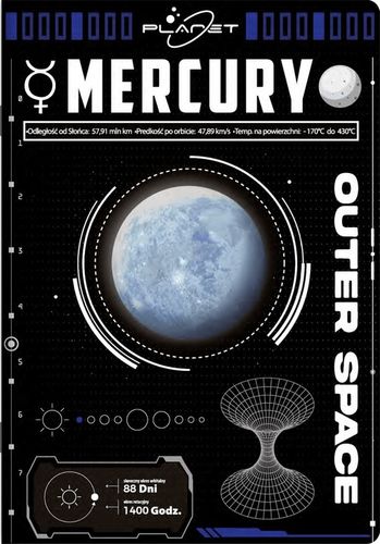 10X ZESZYT TOP 2000 A5 60 KARTEK, KRATKA +MARGINES, KOSMOS, PLANETY na Arena.pl