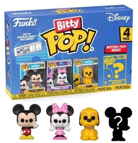 funko bitty pop! disney classic mickey 2cm 4pak na Arena.pl