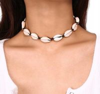 NASZYJNIK REGULOWANY MUSZLE MUSZELKI SEA SHELL BALI