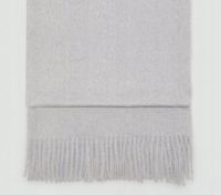 MANGO Szalik z frędzlami