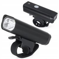 LAMPKA ROWEROWA LATARKA LED PRZÓD NA USB NA KIEROWNICĘ ROWER MOCNA 800LM