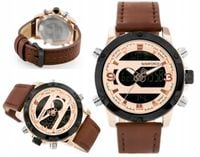 ZEGAREK MĘSKI NAVIFORCE - NF9097 - brown/rosegold + GRAWER